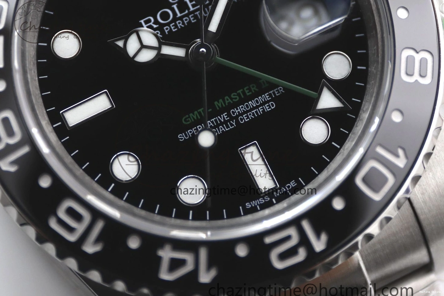 0215 Tailored GMT Master II 116710 LN 904L SS TW+ Best Edition on Oyster Bracelet VR3186 CHS 1980